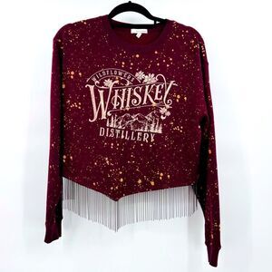 Modish Rebel Sweatshirt Whiskey Pullover Country